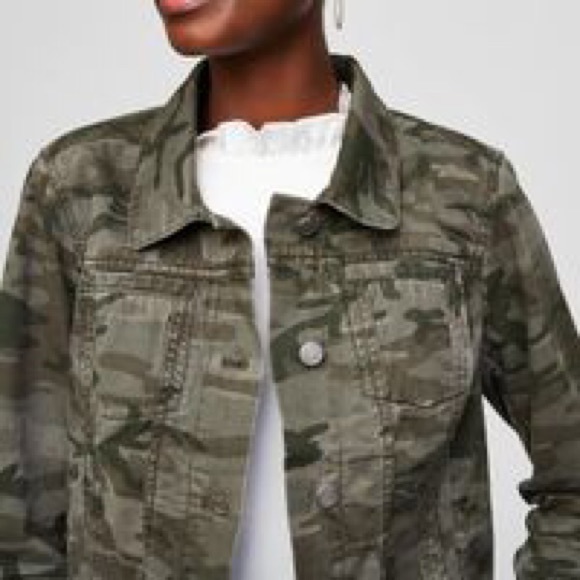 Camo Denim Jacket - Picture 1 of 6